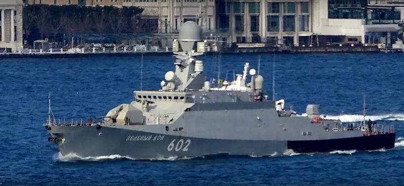 Руски бродови наоружани балистичким ракетама на сталном дежурству у Сирији (ВИДЕО)